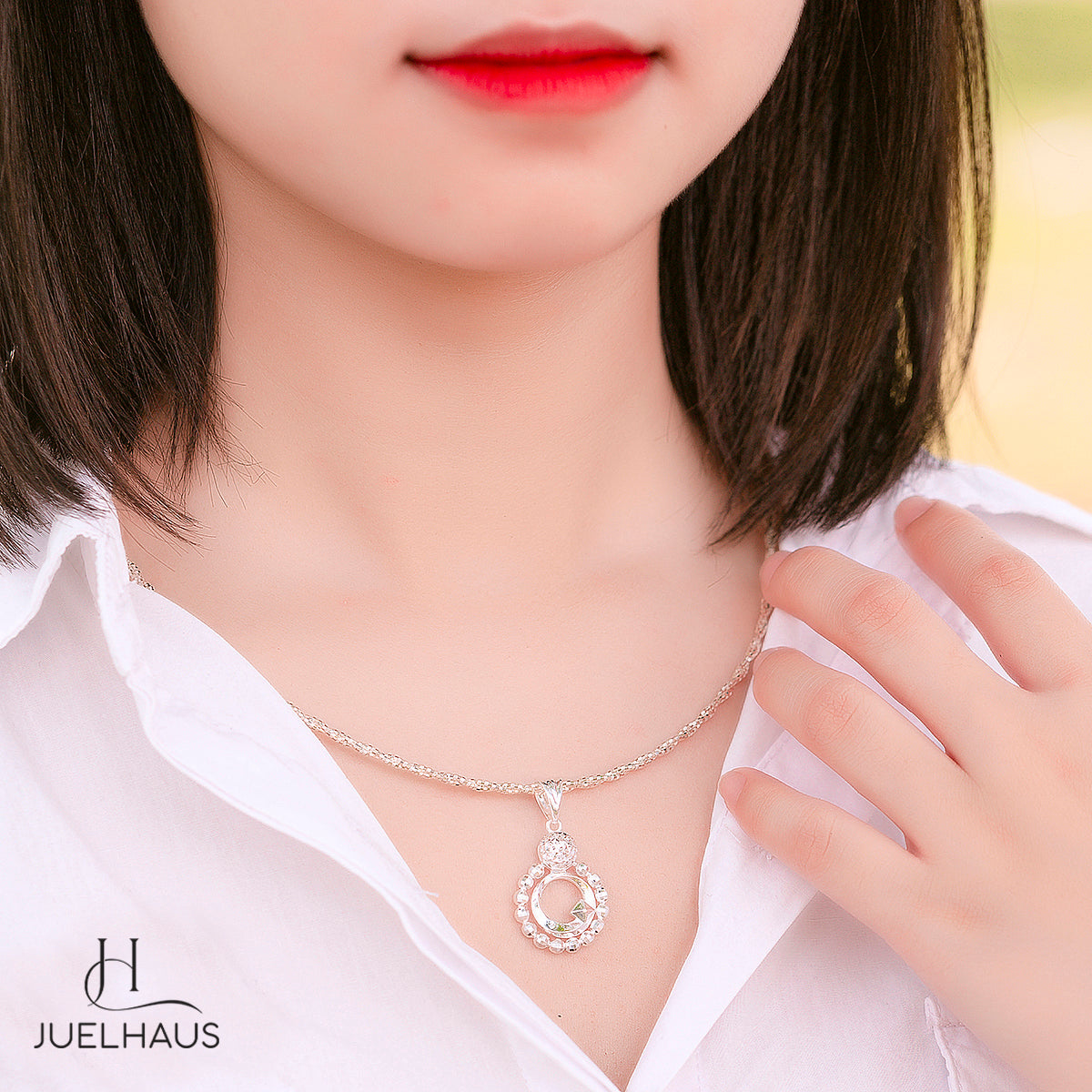 JUELHAUS High-end S925 Silver Necklace for Women, Outstanding and Attractive for Tet 3