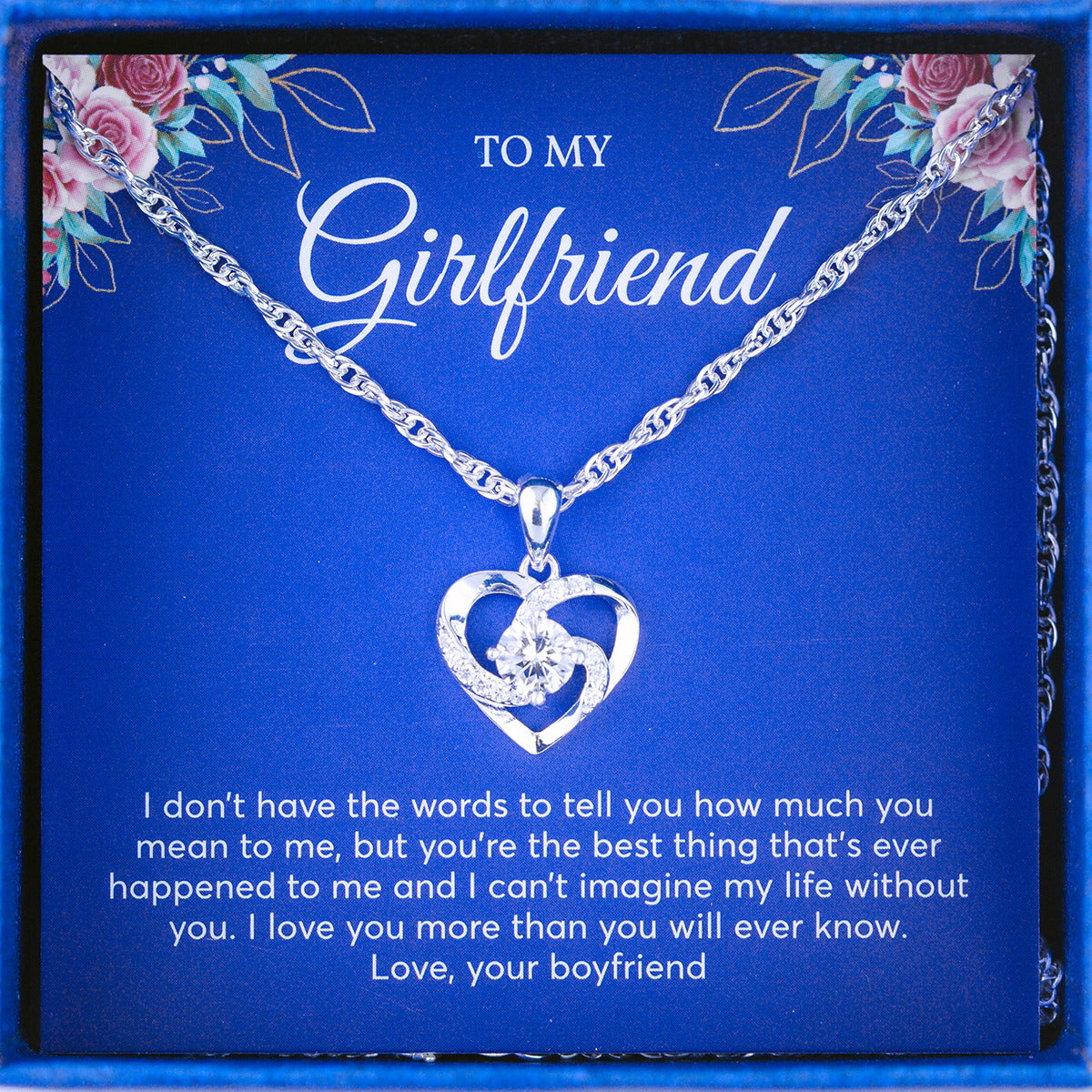 JUELHAUS Stunning Heart Necklace for Women S990 Fine Silver Heart Necklace for girlfriend Beautiful Love Heart Pendant on 18" Chain