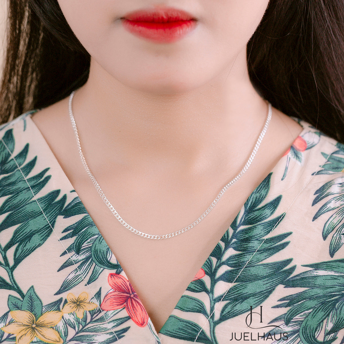 JUELHAUS Silver Necklaces for boyfriend's mother, Traditional Single Chain Style, All Sizes, Simple, Durable, Beautiful and Bright Over Time