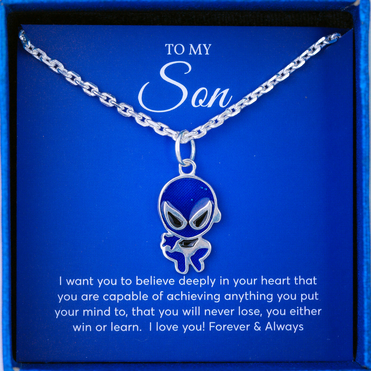 JUELHAUS Silver Chain Gift for Son S990 Pure Spider-Man Spiderman Funny Cartoon Version
