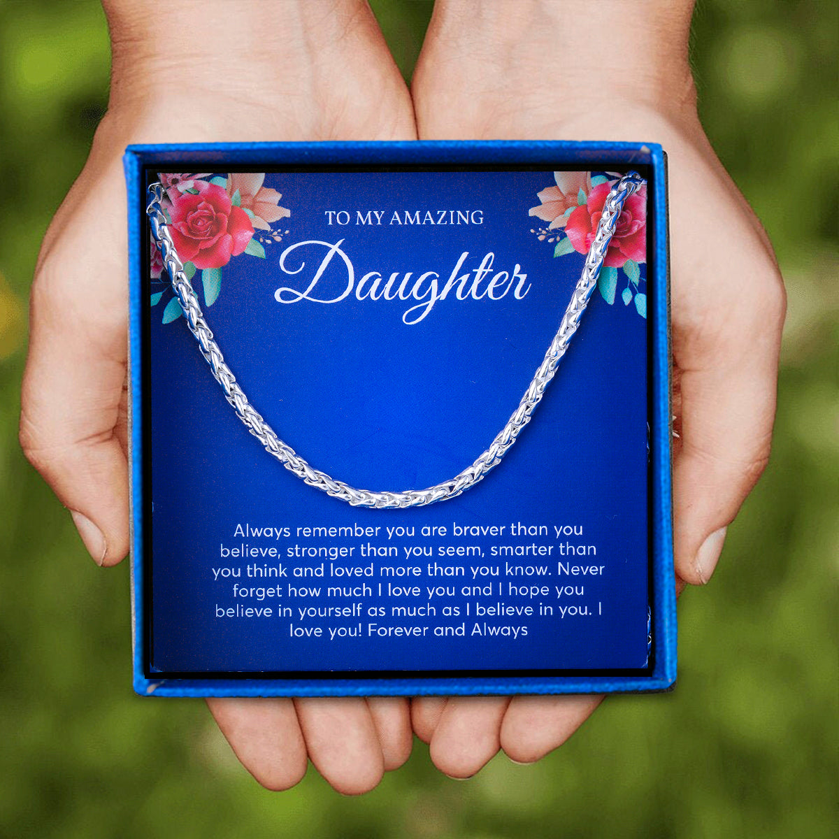 JUELHAUS Silver Necklace Gift for daughter Coconut String Style, Durable and Solid, Comfortable to Wear for Your Baby