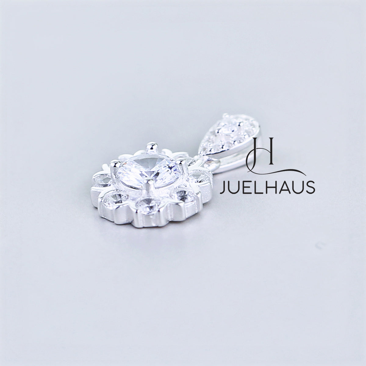 JUELHAUS Stunning Many-Petaled Flower Pendants S990 Fine Silver Flower Pendant Jewelry Gifts for sisters Anniversary Birthday Gift Ideas