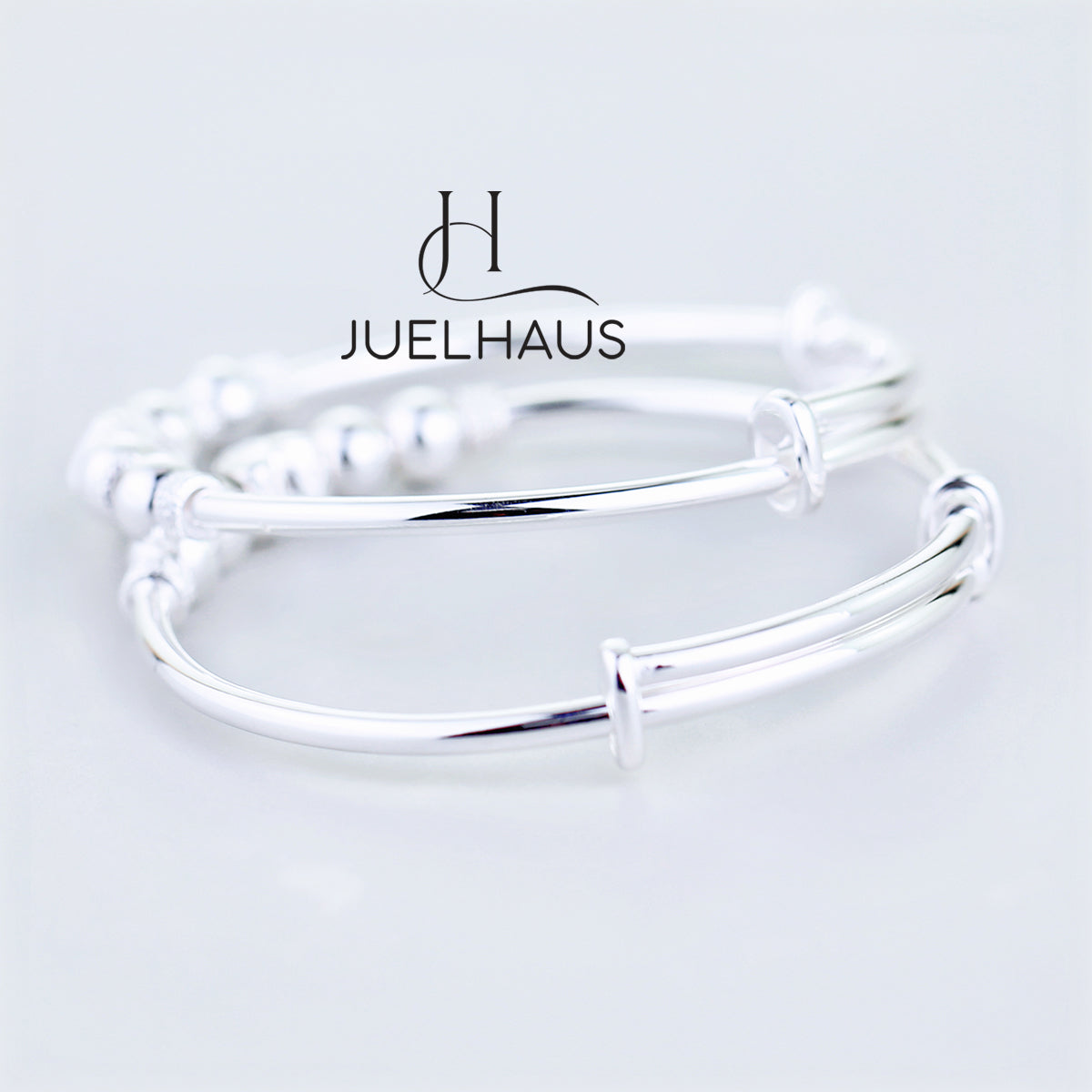 JUELHAUS S990 Pure Silver Bracelet for Women, Many Styles, Charm, Youthful, Durable, Bright Color