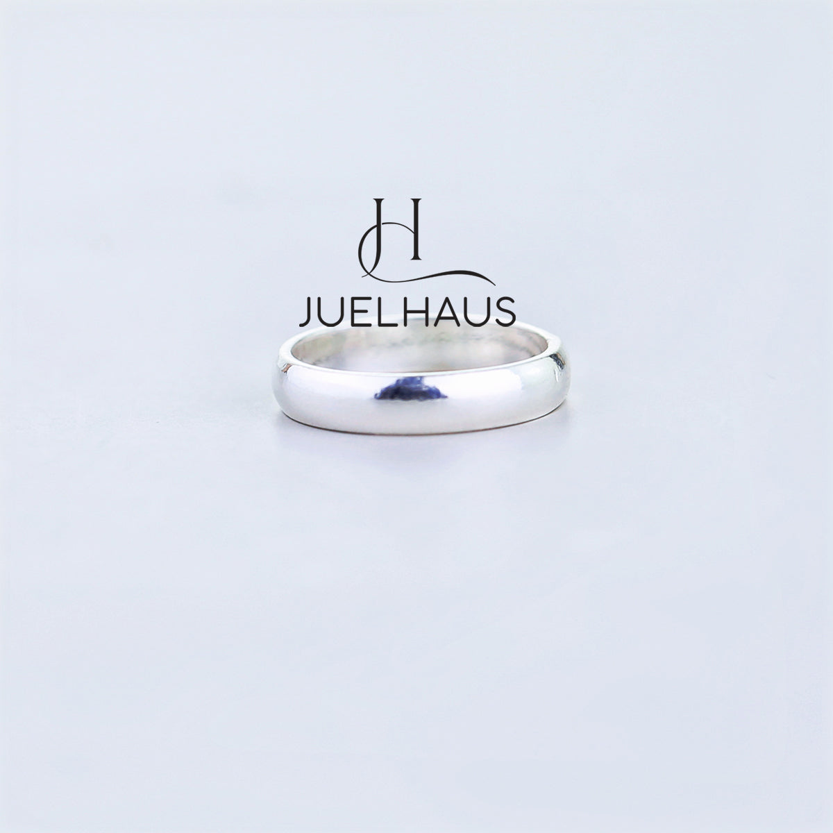 JUELHAUS Round Silver Rings, Wind-beating, Feeling, Many Sizes, Many Sizes