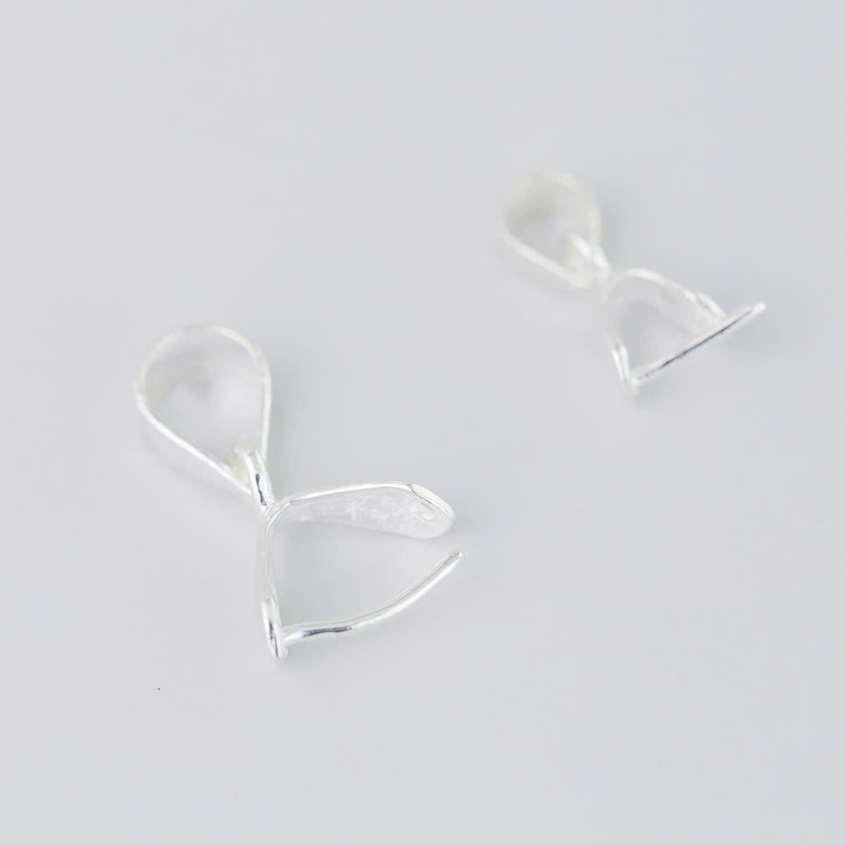 JUELHAUS Silver Hook for Hanging Feng Shui Stone Pendants, 3 Sizes, Sturdy and Durable