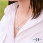 JUELHAUS Swan Pendant Inlaid With Black White Blue Stone S990 Fine Silver Elegant Swan Pendant Jewelry Gifts For sisters Swan Lover