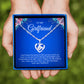 JUELHAUS Stunning Heart Necklace for Women S990 Fine Silver Heart Necklace for girlfriend Beautiful Love Heart Pendant on 18" Chain