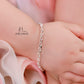 JUELHAUS  Silver Bracelets for Children to Wear on Foot and Wrist in All Styles with Funny and Lovely Ringing Bells