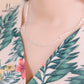 JUELHAUS 5.62g Solid Solid Silver Necklace for Women Rain Link Chain Link
