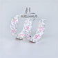 JUELHAUS Silver Earrings for Children, Non-Round Shaped with Sparkling Milled Money