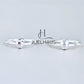 JUELHAUS Smooth Round Silver Earrings for Babies or New Earrings