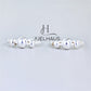 JUELHAUS Smooth Round Silver Earrings for Babies or New Earrings