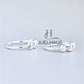 JUELHAUS Smooth Round Silver Earrings for Babies or New Earrings