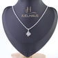 JUELHAUS Silver Necklace Gift for Sisters S990 Pure Love Knot Small and Beautiful Meaningful Eye-catching Modern Youthful Design