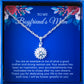 JUELHAUS S990 silver chain Single Stone style Minimalism Simple, luxurious, individual gift to boyfriend's mother