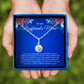 JUELHAUS S990 silver chain Single Stone style Minimalism Simple, luxurious, individual gift to boyfriend's mother