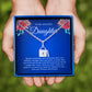 JUELHAUS Pure S990 Silver Necklace for Daughter with Key Lock Shape S925 Silver Pendant