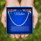 JUELHAUS S990 Fine Silver Chain Necklace for Women Rope Chain Super Shiny & Durable Women's Chain Perfect Jewelry Gift For mother