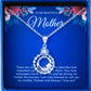 JUELHAUS Elegant G-shaped Pendant S950 High-End Fine Silver for Women Surprising Jewelry Gift for mother Vintage Birthday Gifts/Energy Gift