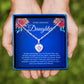 JUELHAUS Pure S990 Silver Necklace for Girls with Heart-shaped Pink Stone, Outstandingly Beautiful