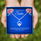 JUELHAUS Pure S990 Silver Necklace Gift for sisters with Lucky Four-Leaf Clover