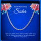 JUELHAUS Silver Necklace Gift for sisters S925 Super Soft Noodles Available in 5 Sizes, Easy to Combine and Wear