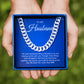 JUELHAUS Silver Necklace Gift for husband, Single Chain Style, All Sizes, Simple, Outstanding, Durable and Bright Over Time