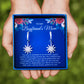 JUELHAUS S925 Silver Earrings Given to boyfriend's mother in Tung Teng Style with Outstanding Shining Sun Shape