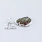 JUELHAUS Silver Pendant With Buddha Statue, Transparent Feng Shui Stone, Many Colors