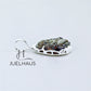 JUELHAUS Silver Pendant With Buddha Statue, Transparent Feng Shui Stone, Many Colors