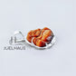 JUELHAUS Silver Pendant For Children With The Image Of Laughing Buddha In Many Types Of Stones And Designs
