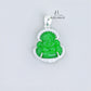 JUELHAUS Silver Pendant For Children With The Image Of Laughing Buddha In Many Types Of Stones And Designs