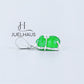 JUELHAUS Small and Lovely Green Jade Pixiu Silver Pendant