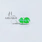 JUELHAUS Small and Lovely Green Jade Pixiu Silver Pendant