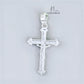JUELHAUS Super Beautiful Silver Cross Pendant With Cast Statue Of Jesus
