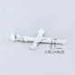 JUELHAUS Super Beautiful Silver Cross Pendant With Cast Statue Of Jesus