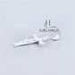 JUELHAUS Super Beautiful Silver Cross Pendant With Cast Statue Of Jesus