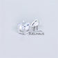 JUELHAUS Silver Pendant Pure S990 Single Stone Simple Sparkling