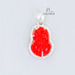 JUELHAUS Silver Pendant with Pixiu Shape, Multi-Colored Feng Shui Stone, Holding Money, Silver-Plated, Small, Beautiful Stone Border