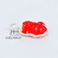 JUELHAUS Silver Pendant with Pixiu Shape, Multi-Colored Feng Shui Stone, Holding Money, Silver-Plated, Small, Beautiful Stone Border