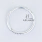 JUELHAUS S990 Pure Silver Bracelet For Children, Smooth, No Bell, Bright, Many Styles, Durable, Sun and Wind Resistant