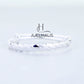 JUELHAUS S990 Pure Silver Bracelet For Children, Smooth, No Bell, Bright, Many Styles, Durable, Sun and Wind Resistant