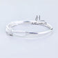 JUELHAUS Women's Silver Bow-shaped Ring with Rhinestones, Luxurious Style