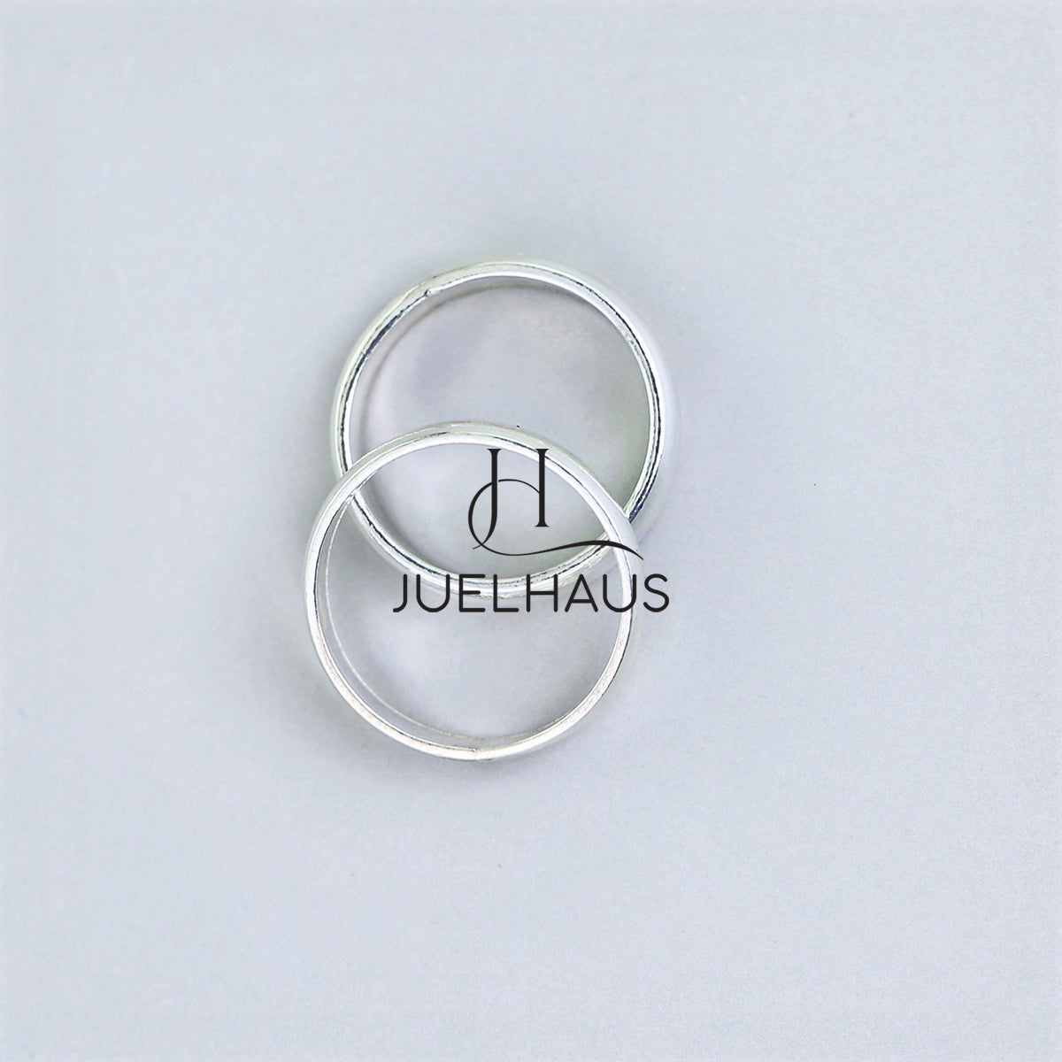 JUELHAUS Round Silver Rings, Wind-beating, Feeling, Many Sizes, Many Sizes