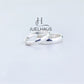 JUELHAUS Round Silver Rings, Wind-beating, Feeling, Many Sizes, Many Sizes