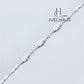JUELHAUS S990 Pure Silver Bracelet for Women with 4 Leaf Clover and Sparkling Stone