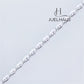 JUELHAUS S990 Pure Silver Bracelet for Women, Plain, No Stones, Shiny Flower Shape