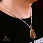 JUELHAUS Silver Pendant with Image of Laughing Buddha and Tiger Eye Stone, Available in 3 Sizes
