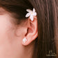 JUELHAUS  Women's Silver Earrings with Square Stone Buds, Youthful and Modern Personality