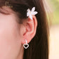 JUELHAUS Super Cute Heart Shaped Tung Teng Silver Earrings For Girls
